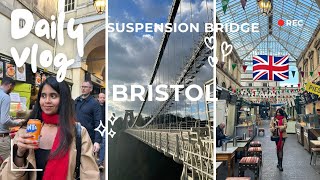 Budget friendly trip to Bristol  UK  International student life  Kolkata amp UK Daily Vlog [upl. by Eylatan]