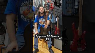 Epiphone SG Special Satin E1 Ebony guitar music musicschool groovy guitarguitar guitardemo [upl. by Mariko240]