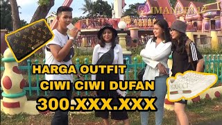 iask3 HARGA OUTFIT CIWI CIWI DUFAN 300 JUTA [upl. by Susanetta120]