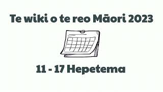 Māori Language Week 2023 [upl. by Saalocin]