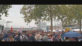 RENNES  Manifestation contre Barnier et son gouvernement  le 21092024 [upl. by Quar74]