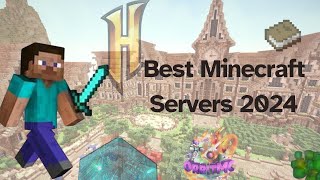 Top 3 BEST Minecraft Servers 2024 [upl. by Regdor6]