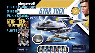 UNBOXING Playmobil USS Enterprise Star Trek [upl. by Amsaj]