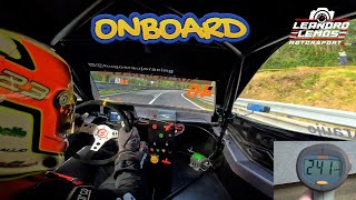 Onboard  Rampa Falperra 2024  Hugo Araújo Silvercar EF10  Max Speed 241 KMH  Hillclimb  4K [upl. by Ttelracs]