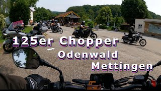 125er Chopper Odenwald Mettingen [upl. by Geilich]