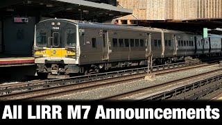 All LIRR line announcements [upl. by Assenej770]