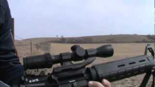 BCM 16 Mid Length AR15 Shooting 100 300 Yards [upl. by Sivet136]