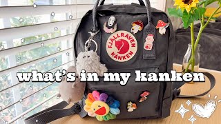 Whats In My Backpack  Fjallraven Kanken Mini [upl. by Danelle]