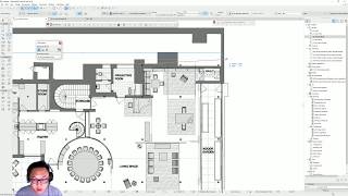 ARCHICAD TUTORIAL  Villa Tugendhat  PART 1  How to draw a Floor plan [upl. by Hsemin940]