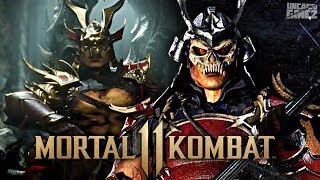 Mortal Kombat 11 NEW SHAO KAHN SkinGear Revealed [upl. by Natlus849]