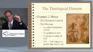 Reformed Biblical Hermeneutics  Part 7  The Theological Element [upl. by God]