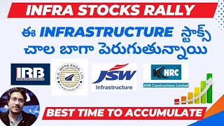 INFRA STOCKS RALLY  Top 6 Infrastructure Stocks To Invest Before Elections  infrastocks stocks [upl. by Mita]