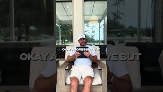 Brooks Koepka reading mean tweets 😂 shorts golf [upl. by Guerra]