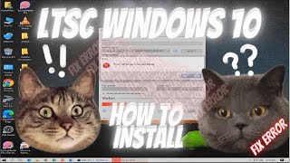 Instalación de Windows 10 Enterprise LTSC 2019 [upl. by Aillicsirp]