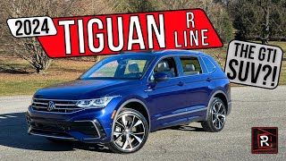 The 2024 Volkswagen Tiguan SEL RLine Is A Tastefully Styled GTI Inspired SUV [upl. by Oicnedurp]