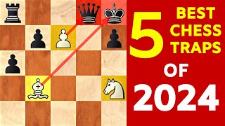 5 Best Chess Opening Traps For White 2024 [upl. by Abshier]