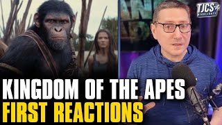 Kingdom Of The Planet Of The Apes First Reactions [upl. by Joy]