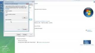 CREACION DE UNA RED LAN DESDE CERO EN WINDOWS VISTA [upl. by Nomelihp172]