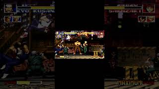 KOF94 Yuri Vs Kyo ⚡  Smart Tactical Classic Move Seal Victory By Yuri  Kyo’s Crushing Fall 💀 💥 [upl. by Margie]