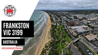 Frankston Victoria from above  Comingupforair [upl. by Sihon415]