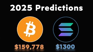 Bitcoin amp Solana 2025 Price Prediction [upl. by Audre]