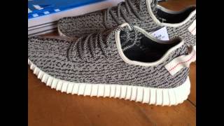 Yeezy boost 350 turtle dove final version [upl. by Nohsram]