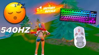 Razer Huntsman Mini ASMR 😴Ranked Reload🏆 Satisfying Keyboard Fortnite 360 FPS 4K [upl. by Nyloc2]