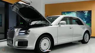 2023 AURUS Senat Limousine Russian Ultra Luxury Interior And Exterior Very Luxury [upl. by Enhpad371]