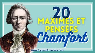 20 citations maximes et pensées de Chamfort [upl. by Randa214]