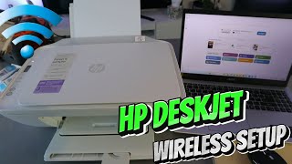 HP Deskjet 2800e Wireless Setup Review [upl. by Schriever]