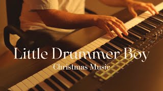 Little Drummer Boy  Christmas Music  Relaxing Piano [upl. by Stoughton]