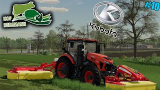 KUBOTA DLC IN HOF BERGMANN Farming Simulator 22 Hof Bergmann 10 [upl. by Llenej]