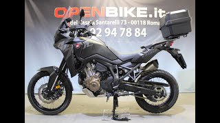 Honda CRF1100L Africa Twin DCT ABS Euro 5 Anno 102023 Km 2135  wwwopenbikeit [upl. by Grieve]