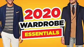 20 Wardrobe Essentials Every Guy Should Own [upl. by Felicidad]