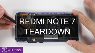 Xiaomi Redmi Note 7 Teardown [upl. by Aztilay]