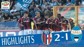 Bologna  Spal 2  1  Highlights  Giornata 8  Serie A TIM 201718 [upl. by Prudi]