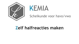 Zelf halfreacties maken [upl. by Ennovehc441]