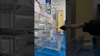 Under mount soft close drawer slideskitchenhardware [upl. by Skelton]