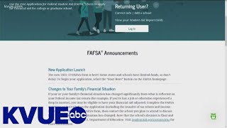 Heres how you can get help applying for the FAFSA  KVUE [upl. by Akcimehs]