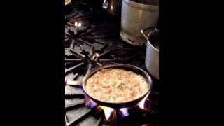 Chef Don cooks up Chicken Marsala at Roccos Cafe SF [upl. by Sixel618]