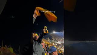 Steelers fans when Renegade comes on 💛 pittsburgh pittsburghsteelers nfl football [upl. by Burrus]