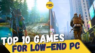 10 High Graphics Games for LowEnd PC  No Graphics Card required 24Gb Ram  512mb V Ram [upl. by Jenine]