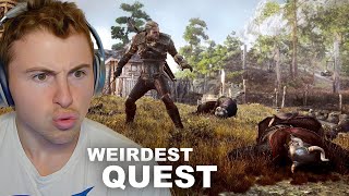 The Weirdest Novigrad Quest Ive Seen Yet  Witcher 3 [upl. by Alon]