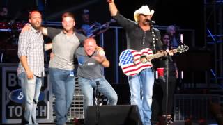 Toby Keith July 11 2015 Courtesy of the Red White amp Blue [upl. by Ewolram]