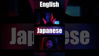 Prowler Miles English vs Japanese spiderman prowlermiles earth42 spiderverse englishvsjapanese [upl. by Akym]