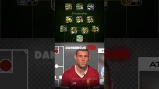 James Milner picks his Dream XI 🔥 football efootball efootball2024 dream11 goat viral bestxi [upl. by Lugo]