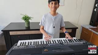 Karimizhi Kuruviye  Keyboard  Vidyasagar  Devanand  Sujatha Learn Music With Seban  Sidharth [upl. by Bronk]