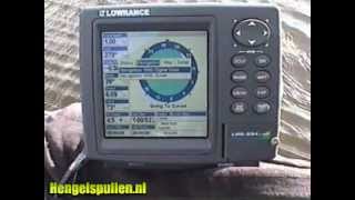 Lowrance LMS334C met GPS [upl. by Gefen]