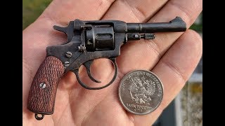 Miniature Nagant M1895 revolver that can actually shoot [upl. by Selec360]