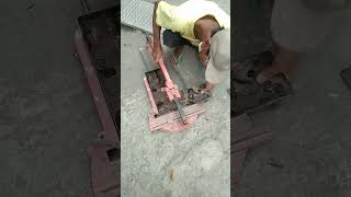 alat pemotong keramik granite manual tile cutter tukang keramik granite [upl. by Tegirb]